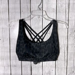 Victoria’s Secret animal print minimum support bralette size medium